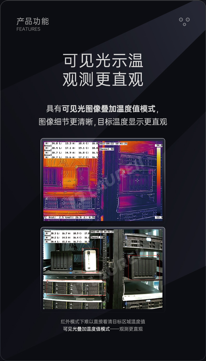 可見光示溫，觀測更直觀